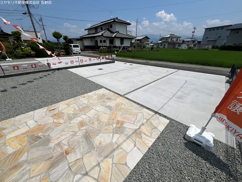 長野県長野市川中島町原 現地写真（駐車場）