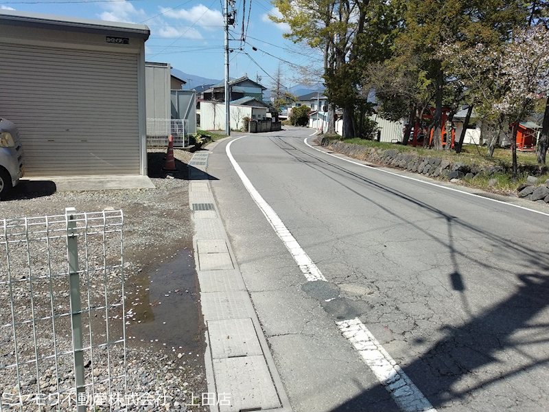 上田市下之郷　新築戸建(1号棟 2号棟) 現地写真（前面道路含む現地写真）