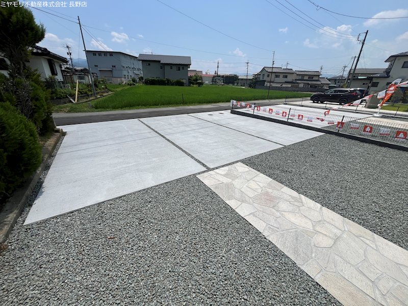 長野県長野市川中島町原 現地写真（駐車場）