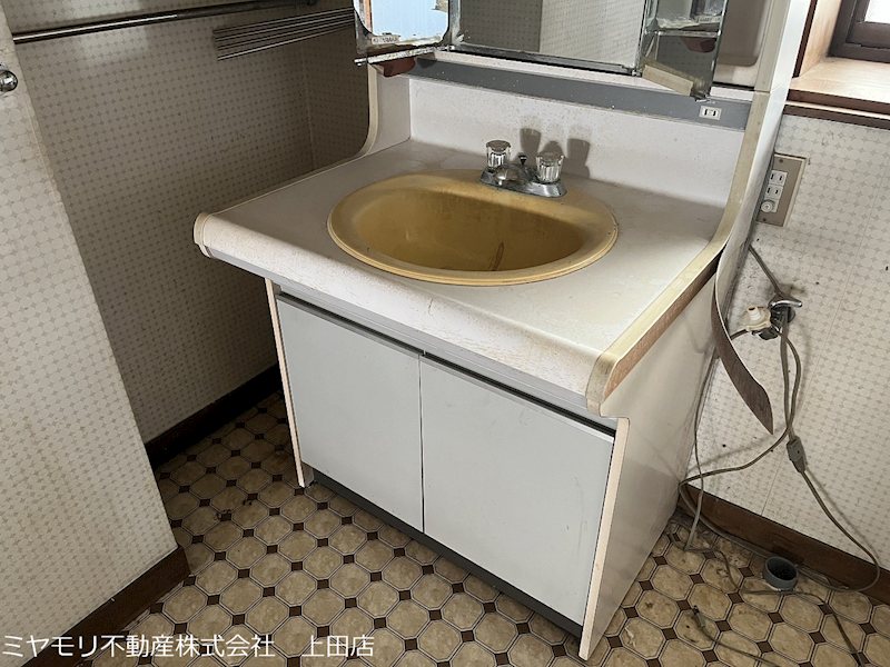 上田市緑が丘1丁目　中古戸建 内観写真（洗面台・洗面所）