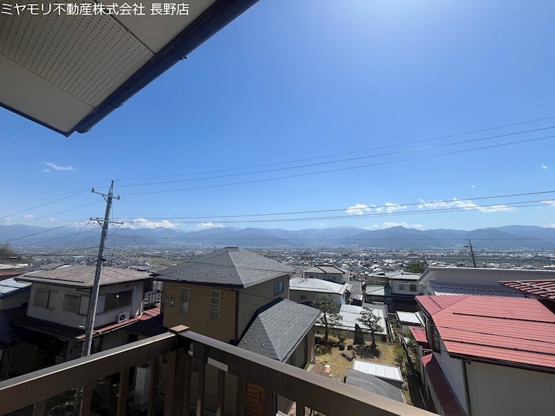 長野県長野市西三才 眺望写真