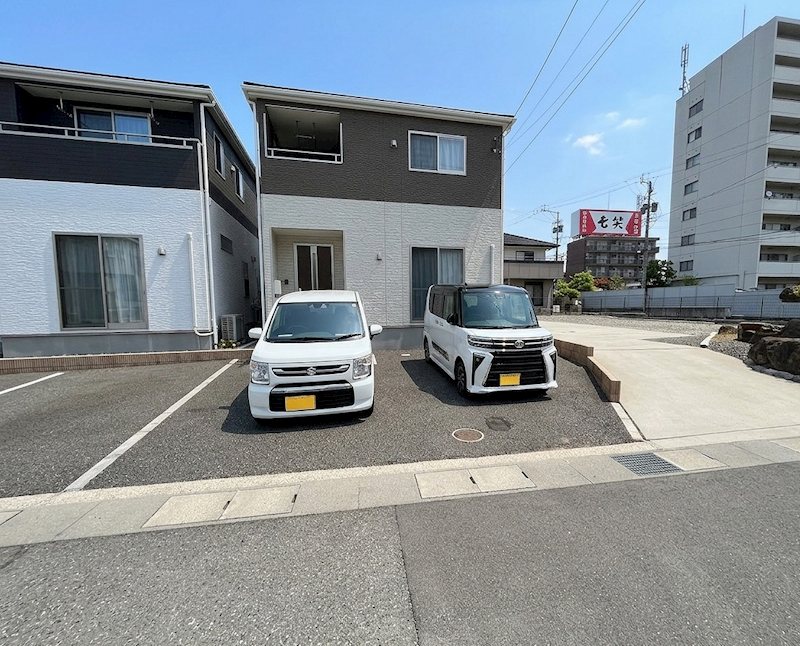 長野県長野市青木島１丁目 現地写真（駐車場）
