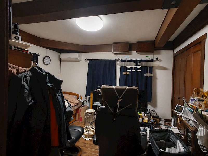 佐久市志賀　中古戸建 内観写真（リビング以外の居室）