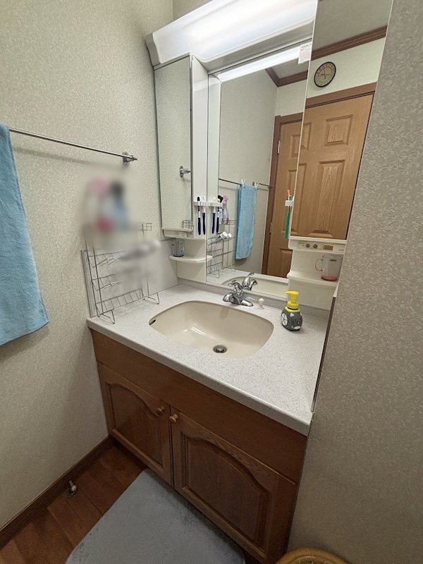 軽井沢町軽井沢東　中古戸建 内観写真（洗面台・洗面所）