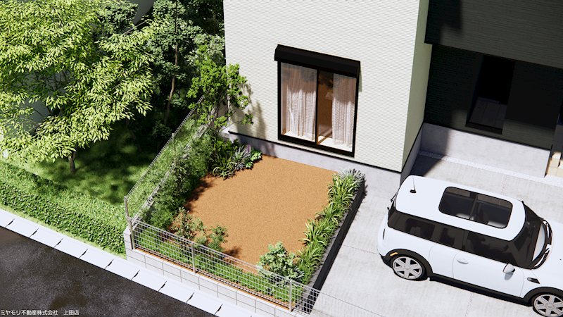 上田市上田　新築戸建 完成予想図（外観）