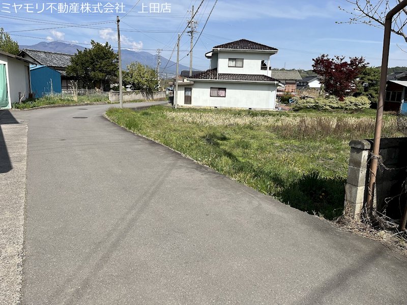 上田市藤原田　土地 現地写真