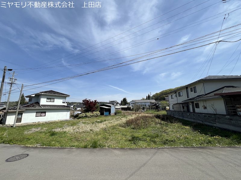 上田市藤原田　土地 現地写真