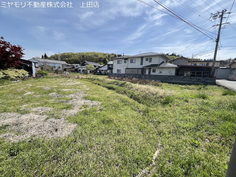 上田市藤原田　土地 現地写真