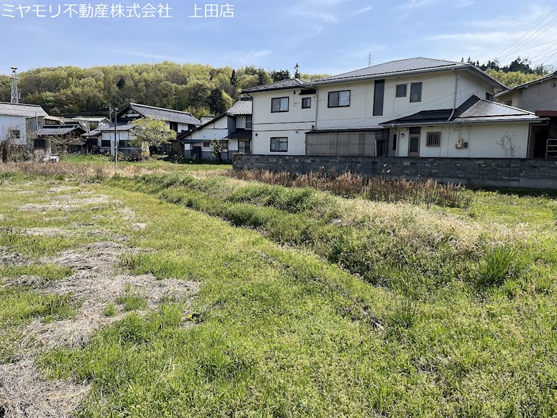 上田市藤原田　土地 現地写真