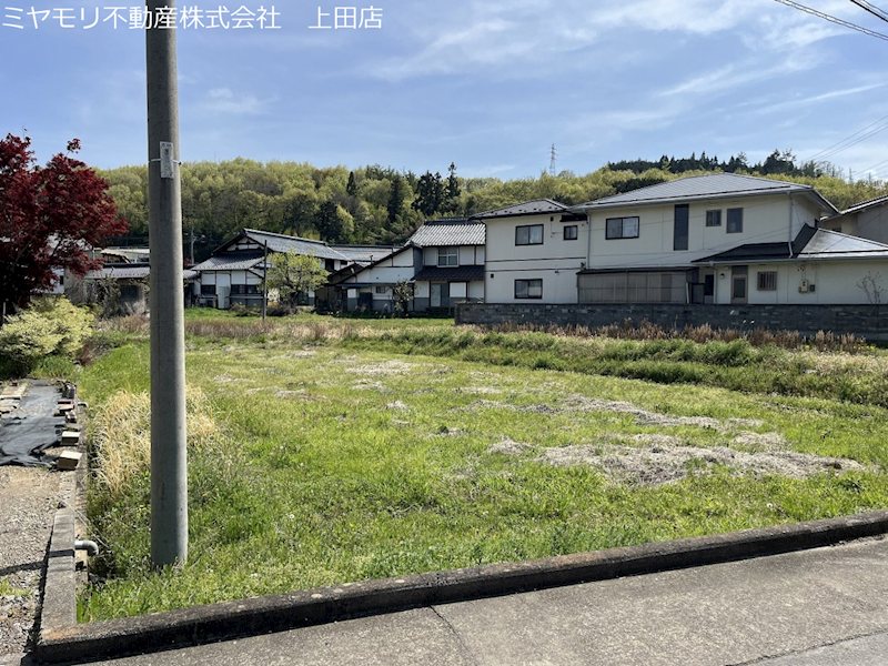 上田市藤原田　土地 現地写真