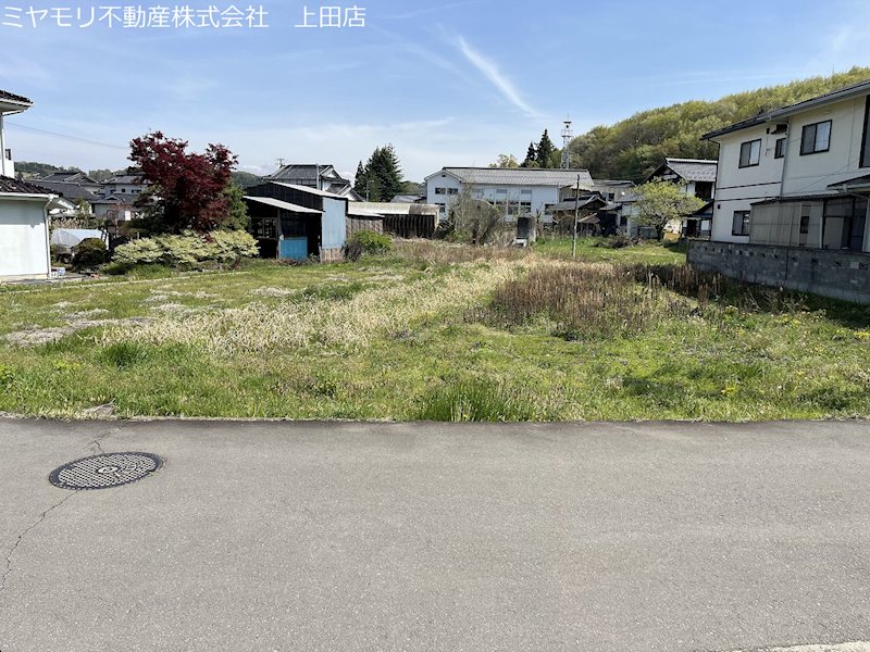 上田市藤原田　土地 現地写真