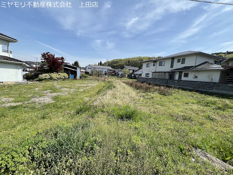 上田市藤原田　土地 現地写真