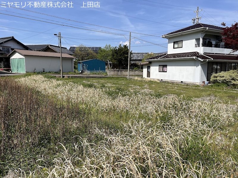 上田市藤原田　土地 現地写真
