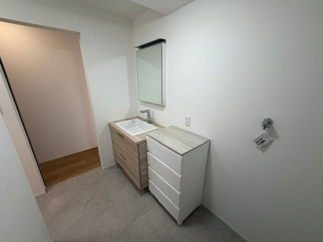 佐久市小田井　中古戸建 内観写真（洗面台・洗面所）