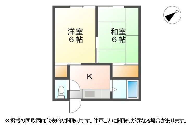 上田市住吉　収益物件 間取図・土地図