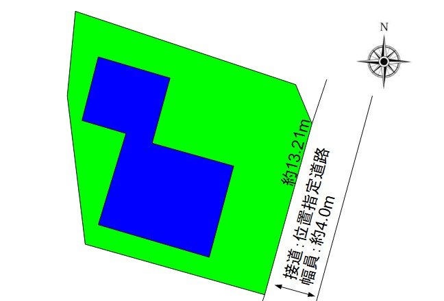 上田市住吉　収益物件 間取図・土地図