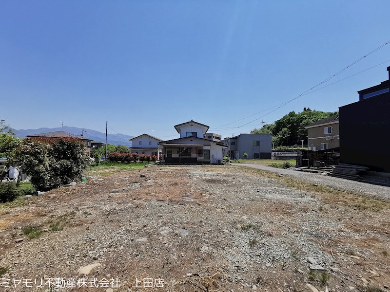 上田市諏訪形　土地 現地写真