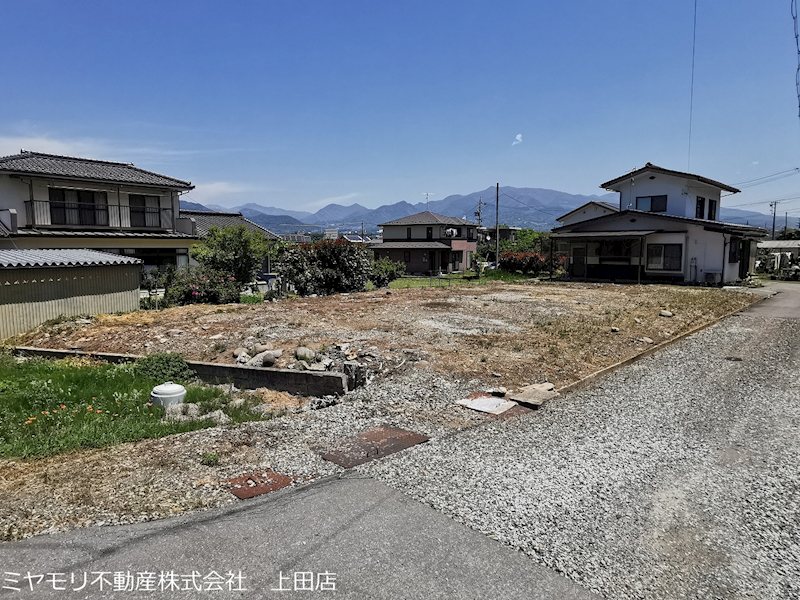 上田市諏訪形　土地 現地写真