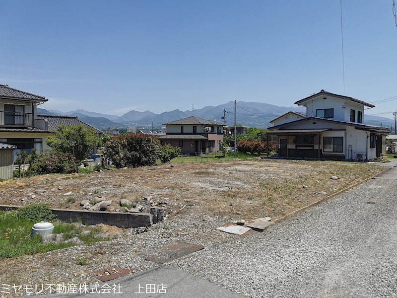 上田市諏訪形　土地 現地写真