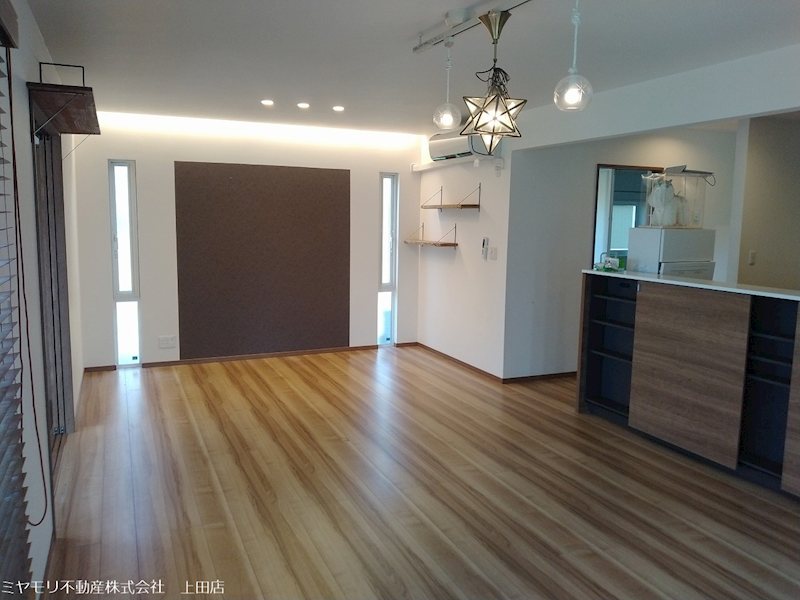 上田市上田　中古戸建 内観写真（リビング）