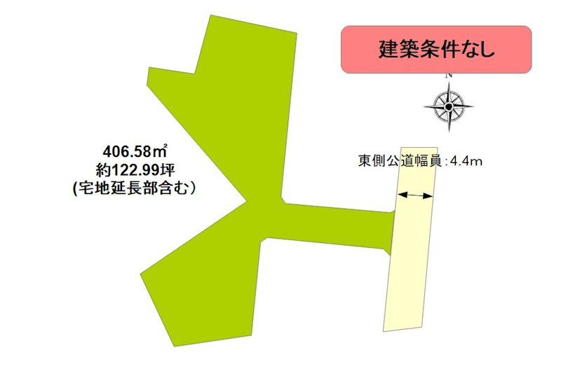 長野県上高井郡小布施町小布施 間取図・土地図