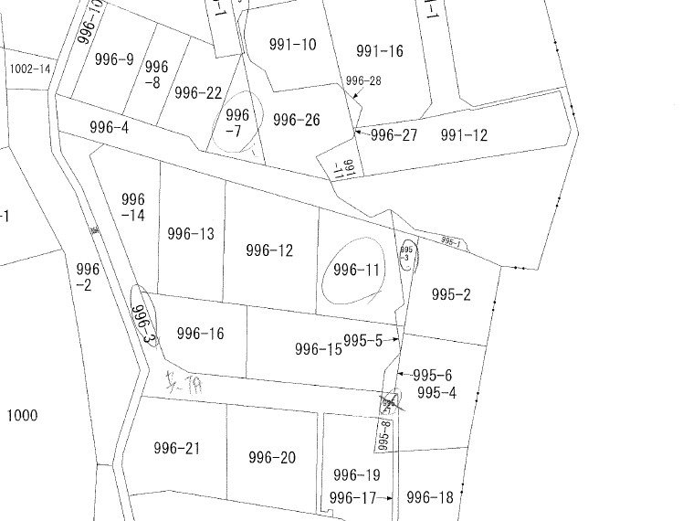 長野県長野市信更町田野口 間取図・土地図