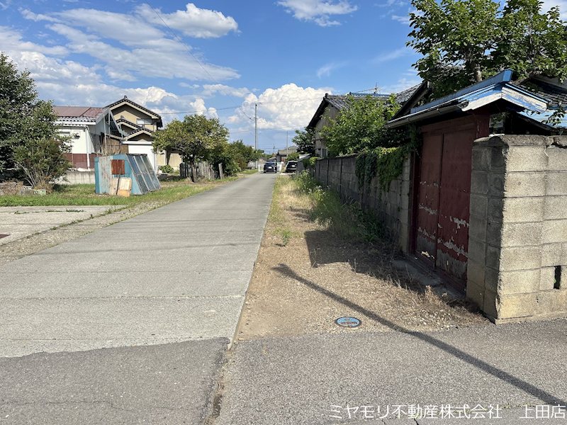 上田市上塩尻　土地 現地写真