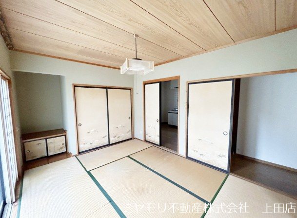 青木村田沢　中古戸建 内観写真（リビング）