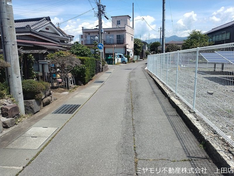 上田市塩川　土地 現地写真