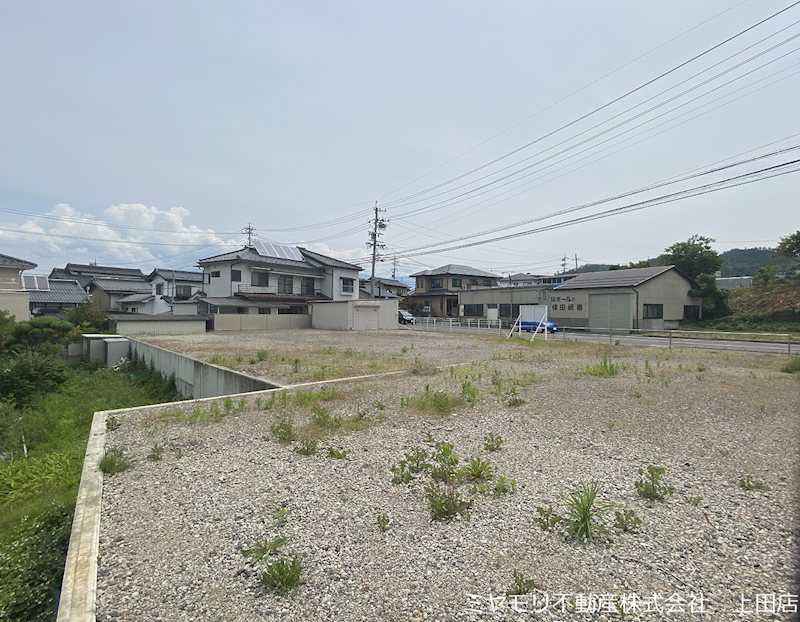 上田市下丸子　土地 現地写真