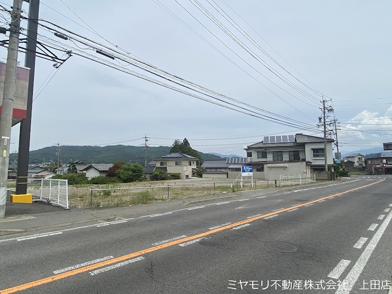 上田市下丸子　土地 現地写真