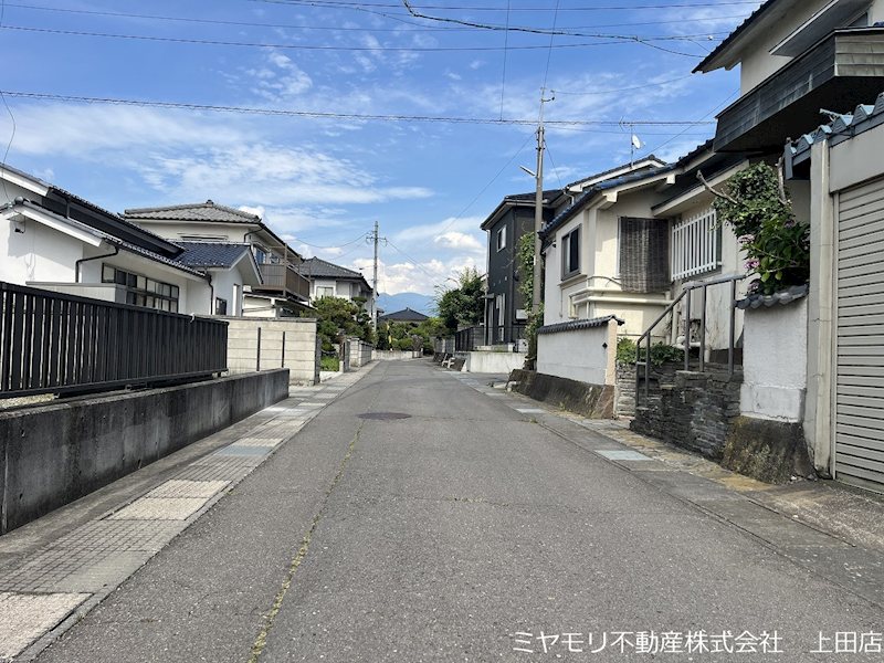 上田市上田原　土地 現地写真