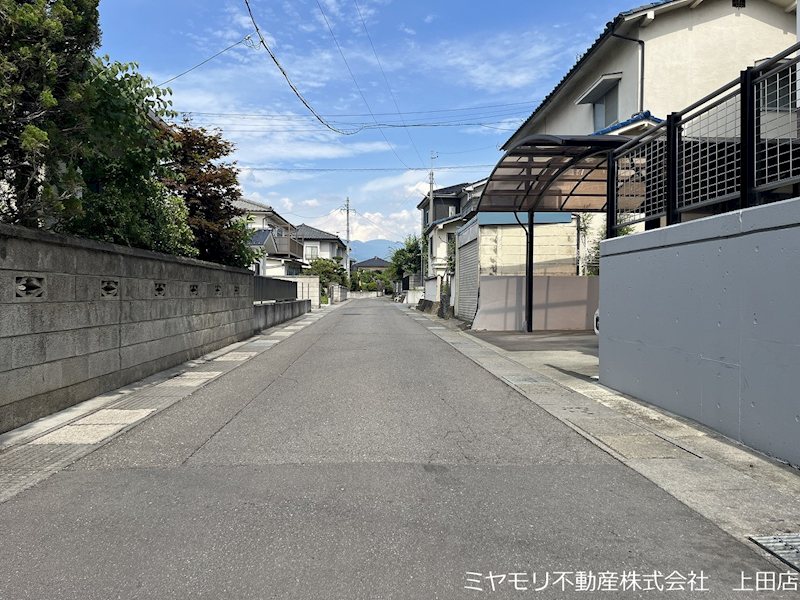 上田市上田原　土地 現地写真