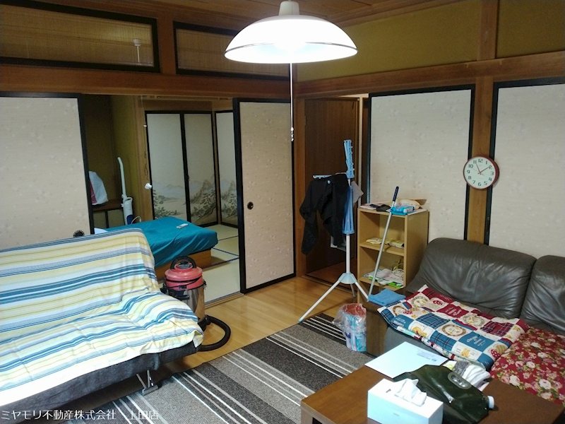 上田市別所温泉　中古戸建 内観写真（リビング）