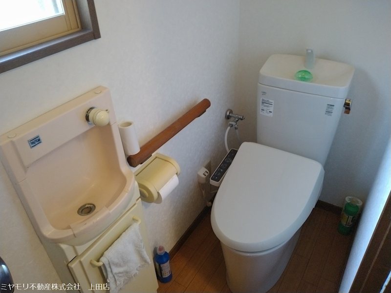 上田市別所温泉　中古戸建 内観写真（トイレ）