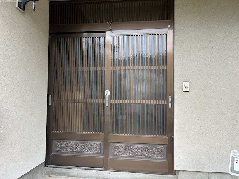 長野県須坂市日滝 現地写真（玄関）