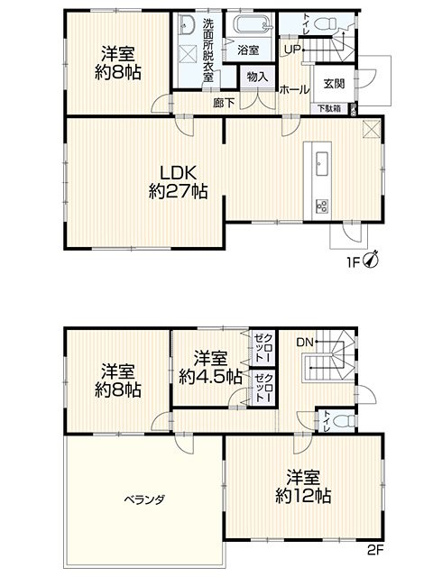 長野県松本市島内900-60 間取図・土地図