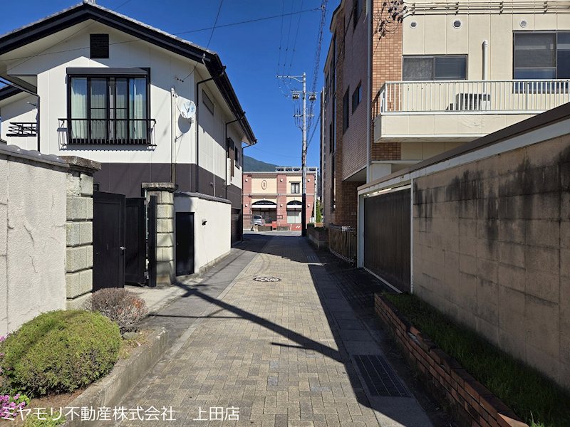 上田市中央1丁目　土地 現地写真（前面道路含む現地写真）