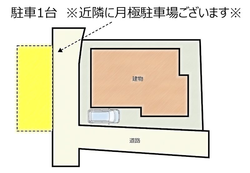 上田市大屋　中古戸建 間取図・土地図