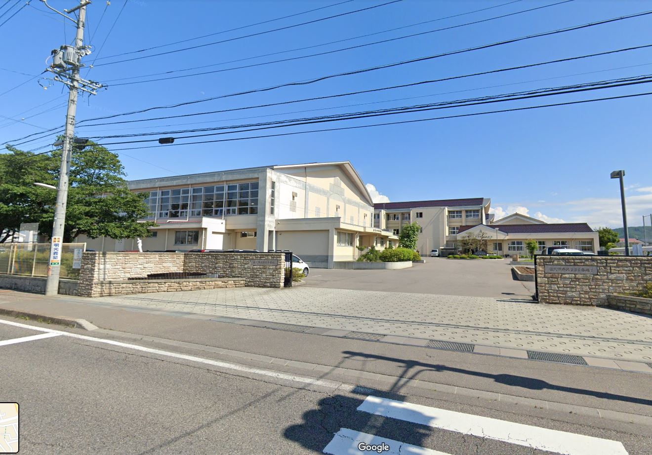 佐久市伴野　土地 中学校