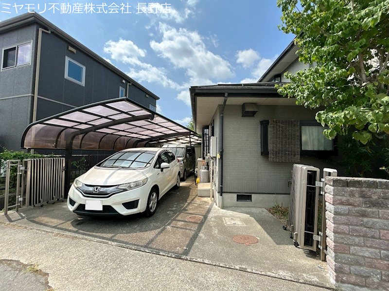 長野県長野市安茂里伊勢宮1795-2 現地写真（駐車場）