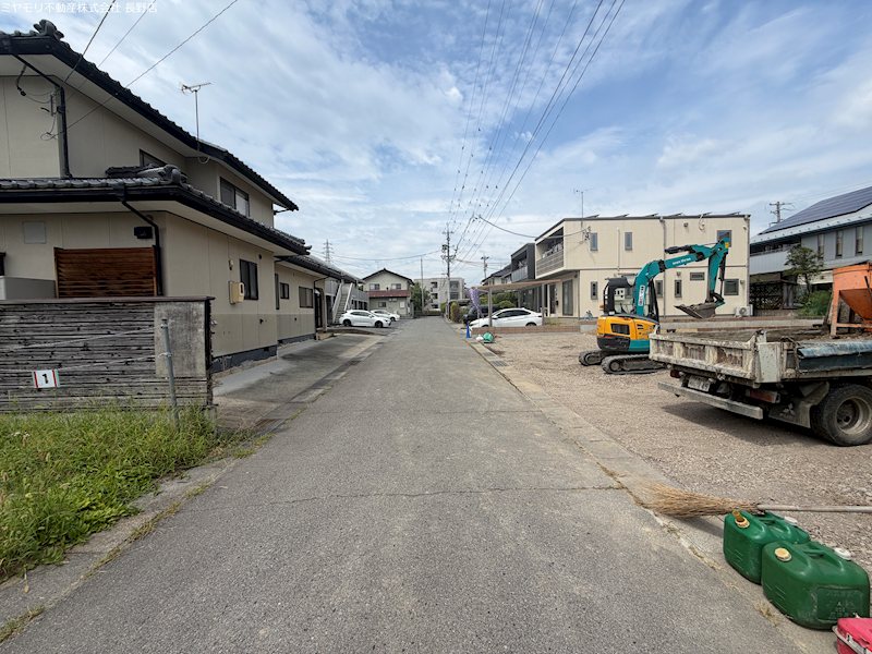 長野県長野市川中島町上氷鉋 現地写真（前面道路含む現地写真）