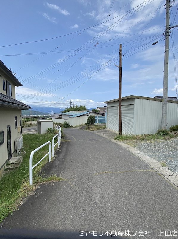 上田市芳田　土地 現地写真