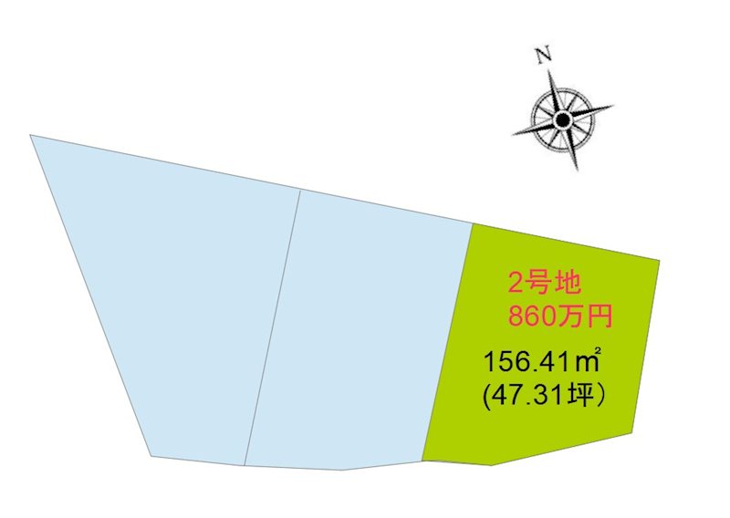 長野県須坂市塩川 区画図
