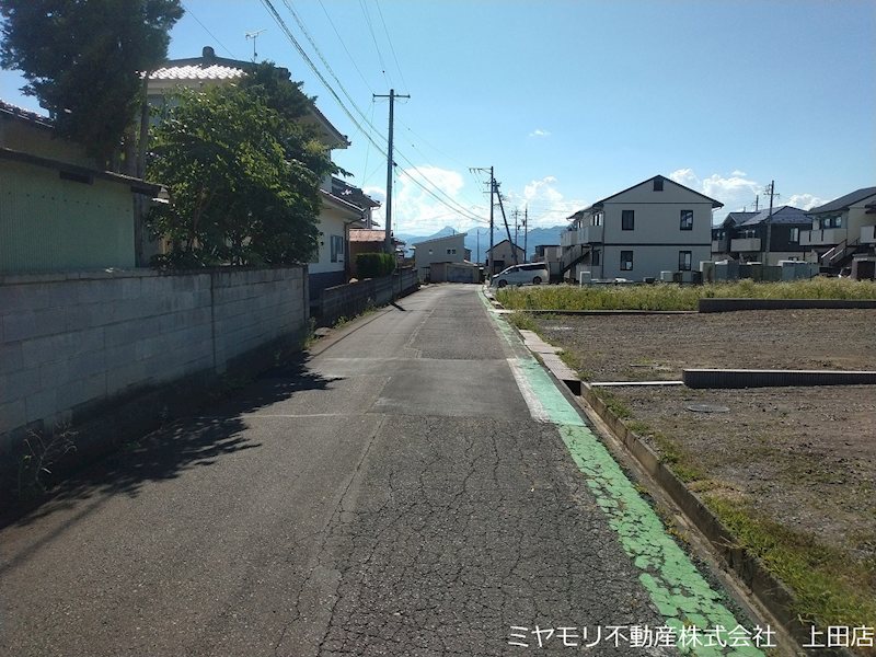 上田市古里　土地 現地写真