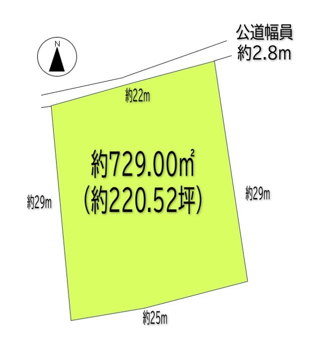 坂城町坂城　土地 間取図・土地図
