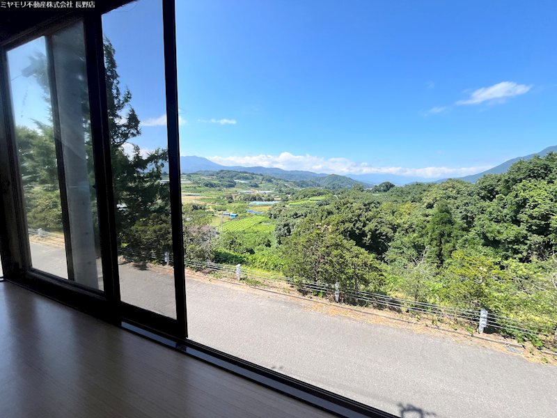 長野県中野市七瀬 眺望写真