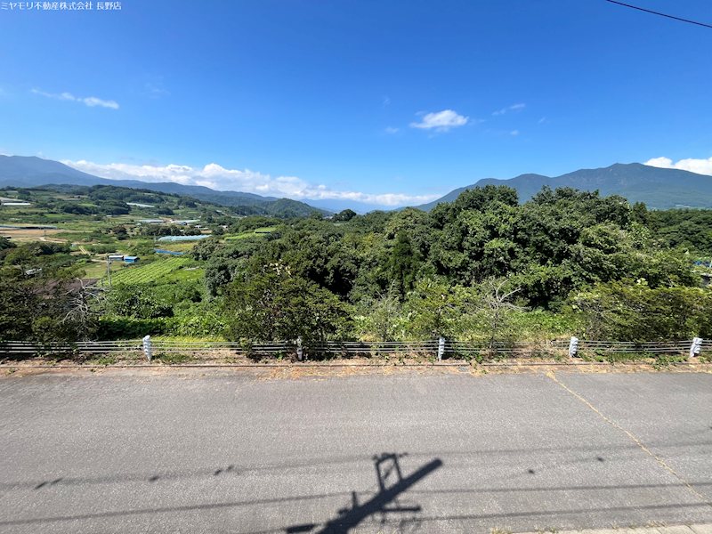 長野県中野市七瀬 眺望写真