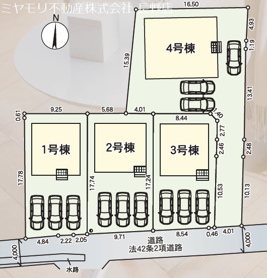 長野県長野市松代町松代 区画図