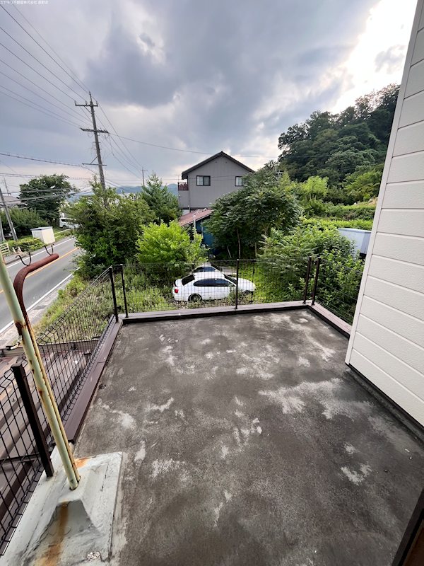 長野県長野市安茂里小市１丁目 現地写真（バルコニー）
